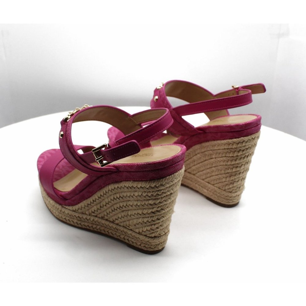 Michael Michael Kors Women's Farrah Espadrille Wedge Sandals - Picture 6 of 7